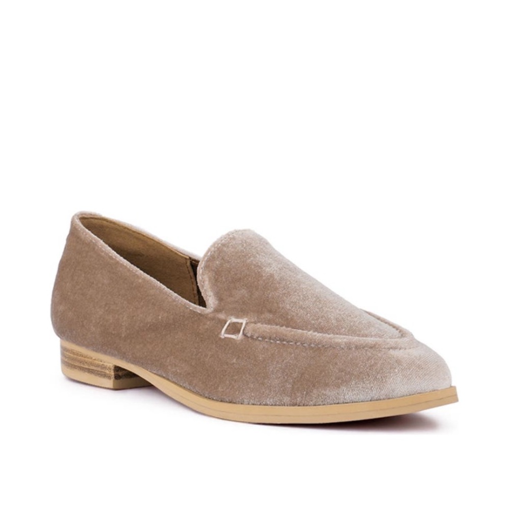 Rag & Co Taupe Luxe Lap Moc Toe Flat Women’s Size 10 Handcrafted - Picture 3 of 13